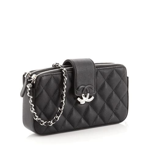 chanel cc box clutch|chanel clutch with chain black.